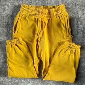 Adidas Humanrace by Pharrell Yellow Sweatpants Men’s M